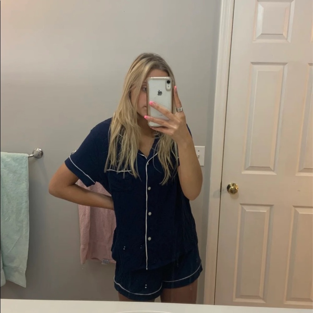 Navy PJ set